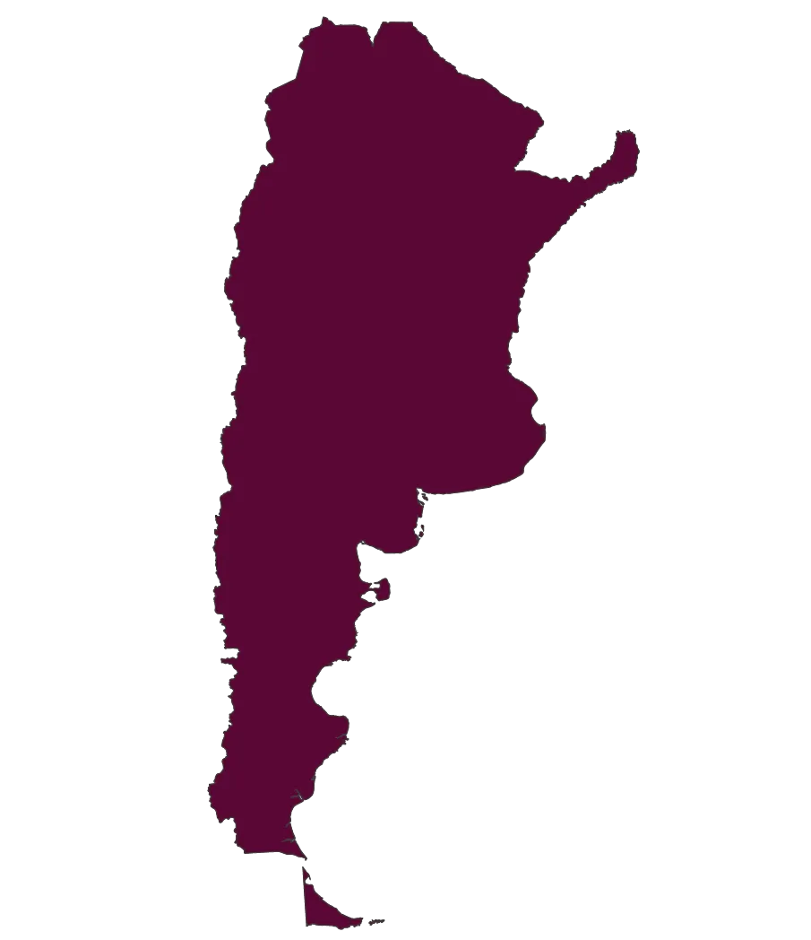 mapa de argentina